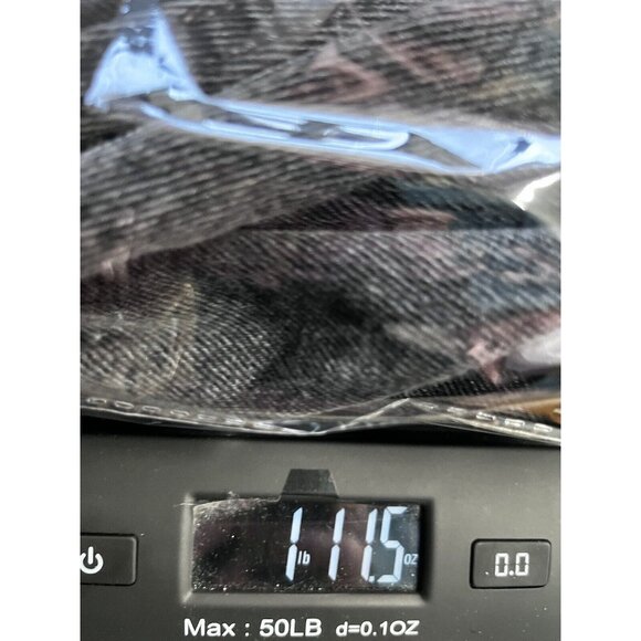 Levi’s 505 Black Denim Jeans Mens 36x32 Regular Fit Straight - Picture 9 of 11